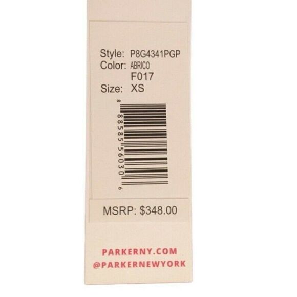 Parker Abrico One-Shoulder Ruffle Shift Dress Black Floral Print XS NWT $345 - Picture 4 of 7